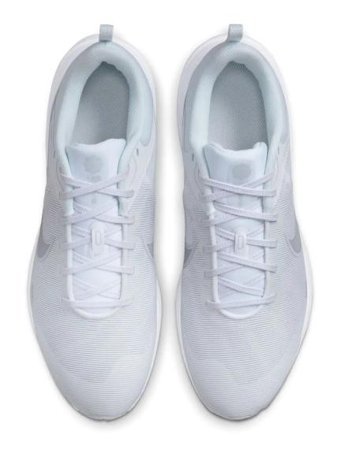 Nike Downshifter 12 DD9293-100 Bağcıklı Erkek Koşu Ayakkabısı Gri
