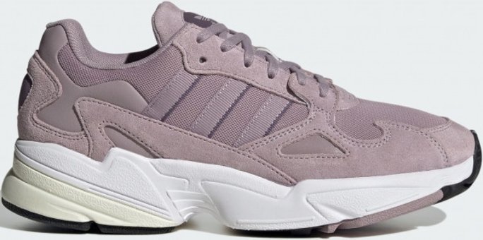 Adidas Falcon IE8204 Ortopedik Bağcıklı Kadın Günlük Ayakkabı Lila