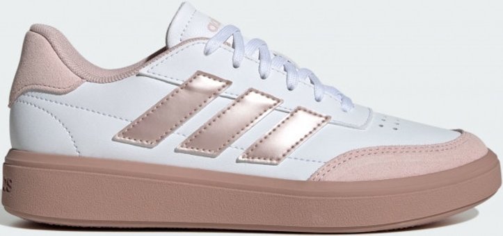 Adidas Courtblock ID6498 Bağcıklı Kız Çocuk Günlük Ayakkabı Beyaz