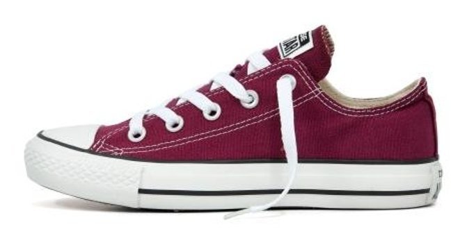 Converse Chuck Taylor All Star M9691C Bağcıklı Unisex Kaykay Ayakkabısı Bordo