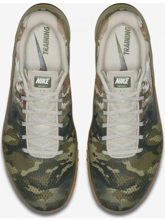 Nike Metcon 4 AH7453-300 Bağcıklı Erkek Antrenman Ayakkabısı Yeşil