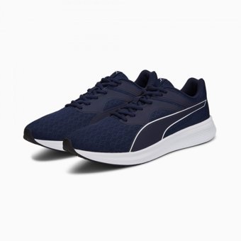 Puma Transport 377028-02 Bağcıklı Erkek Koşu Ayakkabısı Lacivert