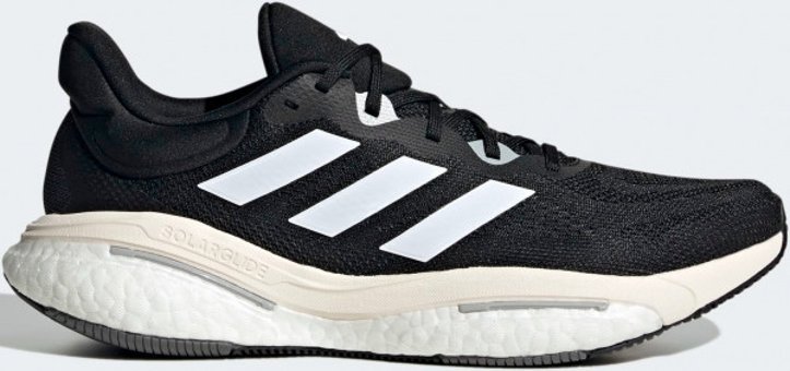Adidas Solarglide 6 HP7631 Ortopedik Bağcıklı Erkek Koşu Ayakkabısı Siyah