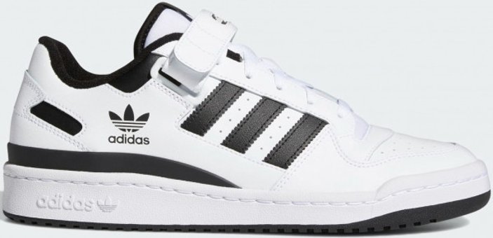 Adidas Forum Low FY7757 Bağcıklı-Cırtlı Erkek Günlük Ayakkabı Beyaz