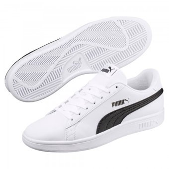 Puma Smash V2 Buck 365160-07 Bağcıklı Erkek Günlük Ayakkabı Beyaz