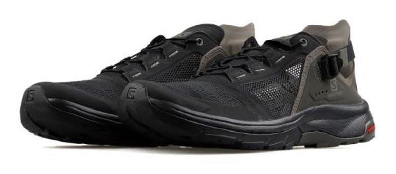 Salomon Tech Amphib 4 L40992500 Lastik Bağcıklı Erkek Outdoor Ayakkabısı Siyah