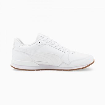 Puma ST Runner V3 L 384855-05 Ortopedik Bağcıklı Eva Unisex Günlük Ayakkabı Beyaz