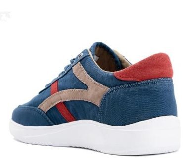Slazenger Davie SA12LE248-789 Bağcıklı Erkek Günlük Ayakkabı Mavi