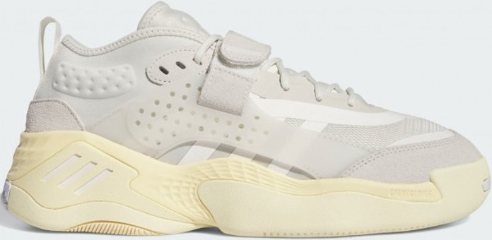 Adidas Streetball III IG6122 Ortopedik Bağcıklı-Cırtlı Erkek Günlük Ayakkabı Gri