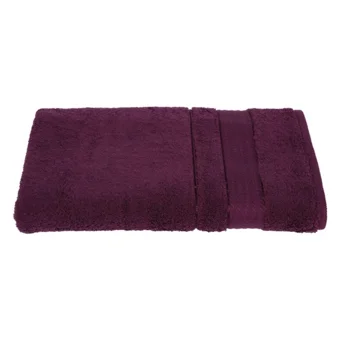 Özdilek Trendy 100x175 cm Pamuklu Plaj Havlusu Koyu Lila