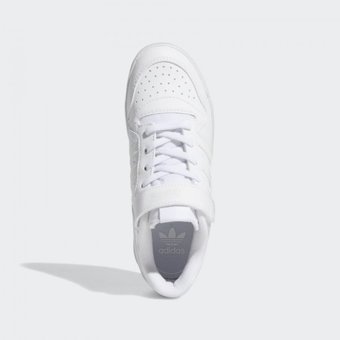 Adidas Forum Low FY7981 Bağcıklı-Cırtlı Erkek Çocuk Günlük Ayakkabı Beyaz