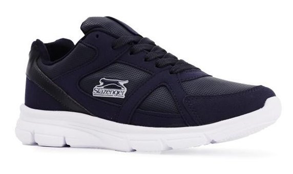 Slazenger Pera SA20RK001-400 Bağcıklı Eva Erkek Koşu Ayakkabısı Lacivert