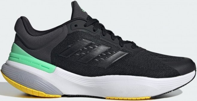 Adidas Response Super 2.0 GW1375 Ortopedik Bağcıklı Erkek Koşu Ayakkabısı Siyah