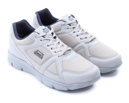 Slazenger Pera SA12RE263-200 Bağcıklı Eva Erkek Koşu Ayakkabısı Gri