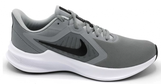 Nike Downshifter 10 CI9981-003 Bağcıklı Erkek Koşu Ayakkabısı Gri