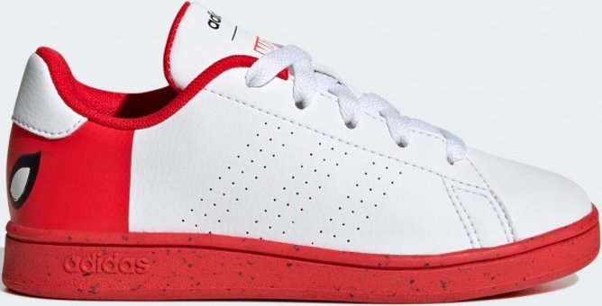 Adidas X Marvel Advantage Spider-Man HQ8838 Bağcıklı Erkek Çocuk Günlük Ayakkabı Beyaz