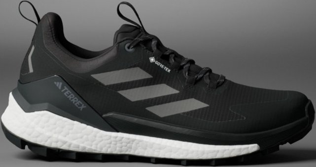 Adidas Terrex Free Hiker 2.0 IG3201 Ortopedik Su Geçirmez Bağcıklı Erkek Yürüyüş Ayakkabısı Siyah
