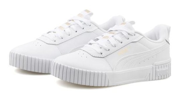 Puma Carina 2.0 385850-01 Bağcıklı Kadın Günlük Ayakkabı Beyaz