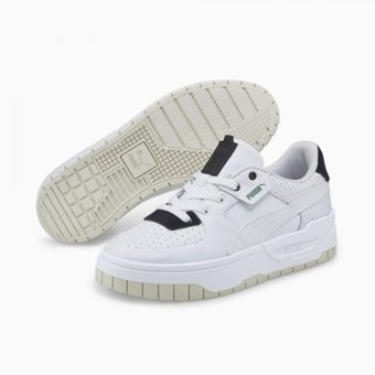 Puma Cali Dream Heritage 384010-02 Bağcıklı Kadın Günlük Ayakkabı Beyaz