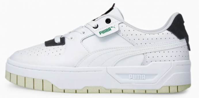 Puma Cali Dream Heritage 384010-02 Bağcıklı Kadın Günlük Ayakkabı Beyaz
