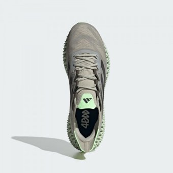 Adidas 4DFWD 3 ID3489 Ortopedik Bağcıklı Erkek Koşu Ayakkabısı Gri