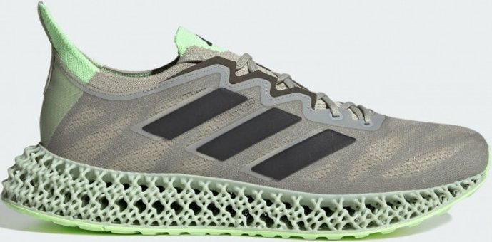 Adidas 4DFWD 3 ID3489 Ortopedik Bağcıklı Erkek Koşu Ayakkabısı Gri