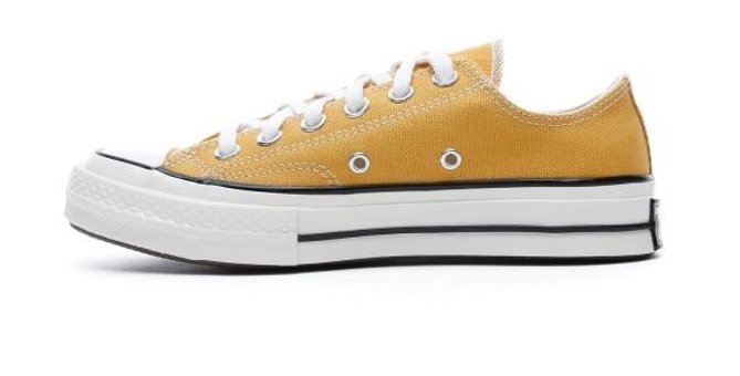 Converse Chuck 70 162063C-721 Ortopedik Bağcıklı Unisex Günlük Ayakkabı Sarı