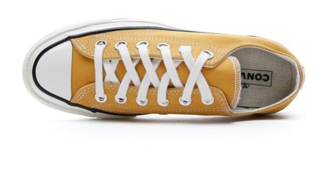 Converse Chuck 70 162063C-721 Ortopedik Bağcıklı Unisex Günlük Ayakkabı Sarı