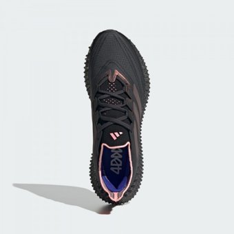 Adidas 4DFWD 4 IE8403 Ortopedik Bağcıklı Kadın Koşu Ayakkabısı Siyah