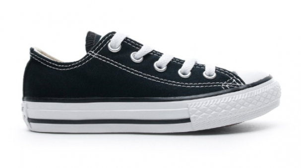 Converse Chuck Taylor All Star 3 J 235 C 001 Bağcıklı Erkek Çocuk Günlük Ayakkabı Siyah