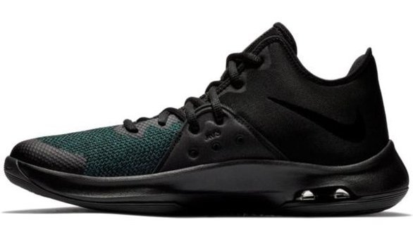 Nike Air Versitile III AO4430-002 Ortopedik Bağcıklı Erkek Basketbol Ayakkabısı Siyah