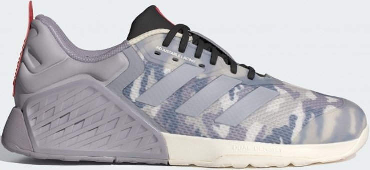Adidas Dropset 3 GFX ID8659 Bağcıklı Adiwear Unisex Antrenman Ayakkabısı Gri