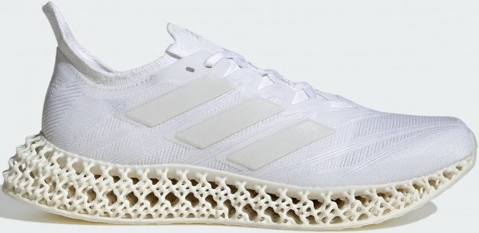 Adidas 4DFWD 4 ID8884 Ortopedik Bağcıklı Kadın Koşu Ayakkabısı Beyaz