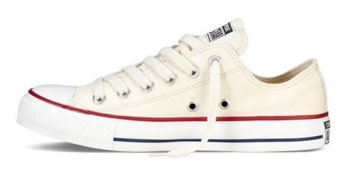 Converse Chuck Taylor All Star M9165C Bağcıklı Unisex Günlük Ayakkabı Krem