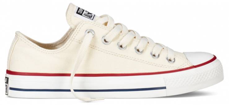 Converse Chuck Taylor All Star M9165C Bağcıklı Unisex Günlük Ayakkabı Krem