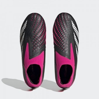 Adidas Predator Accuracy+ GW4567 Bağcıklı Çivili Krampon Siyah