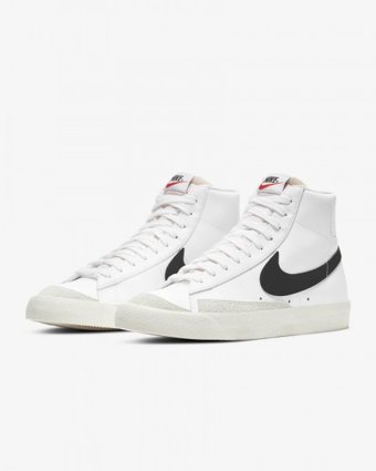 Nike Blazer Mid '77' Vintage BQ6806-100 Bağcıklı Erkek Günlük Ayakkabı Beyaz