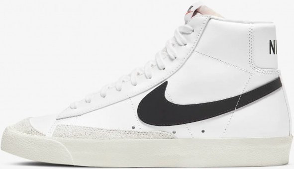 Nike Blazer Mid '77' Vintage BQ6806-100 Bağcıklı Erkek Günlük Ayakkabı Beyaz