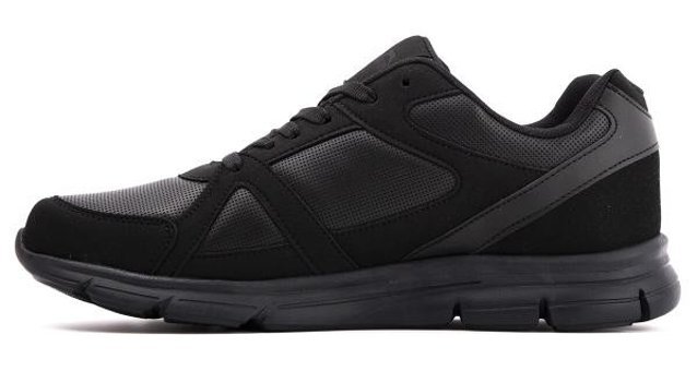 Slazenger Pera SA20RE011-500 Bağcıklı Eva Erkek Koşu Ayakkabısı Siyah