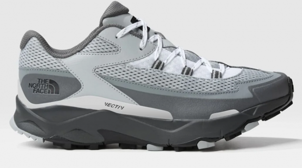 The North Face M Vectiv Taraval NF0A52Q1RO51 Ortopedik Bağcıklı Kayık Taban Erkek Trekking Ayakkabısı Gri