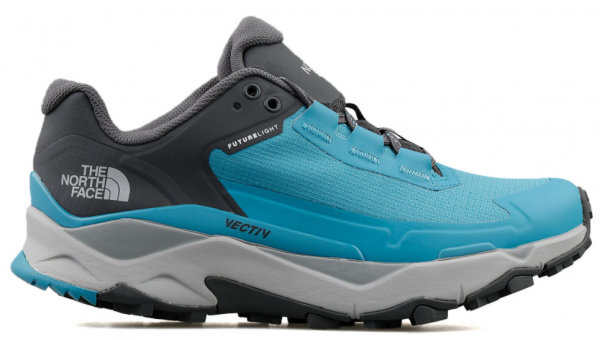The North Face W Vectiv Exploris Futurelight NF0A4T2X0WW1 Bağcıklı Kayık Taban Kadın Outdoor Ayakkabısı Mavi