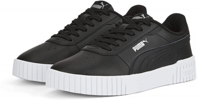 Puma Carina 2.0 385849-05 Bağcıklı Kadın Günlük Ayakkabı Siyah