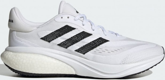 Adidas Supernova 3 IE4366 Ortopedik Bağcıklı Erkek Koşu Ayakkabısı Beyaz
