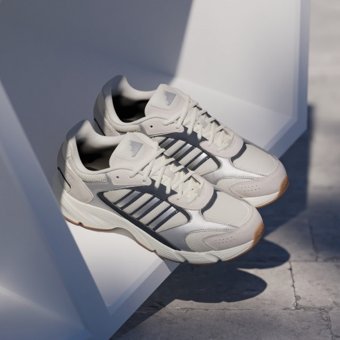 Adidas Crazychaos 2000 IG4351 Ortopedik Bağcıklı Erkek Günlük Ayakkabı Beyaz