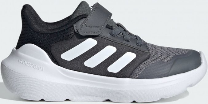Adidas Tensaur Run 2.0 IE5986 Ortopedik Bağcıklı-Cırtlı Eva Erkek Çocuk Günlük Ayakkabı Füme