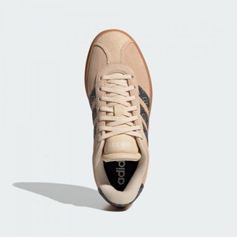 Adidas VL Court Bold IH7510 Ortopedik Bağcıklı Kadın Günlük Ayakkabı Kum Rengi