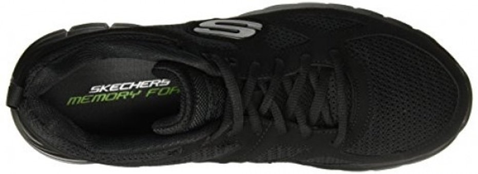 Skechers Burns Agoura 52635-BBK Ortopedik Bağcıklı Erkek Yürüyüş Ayakkabısı Siyah