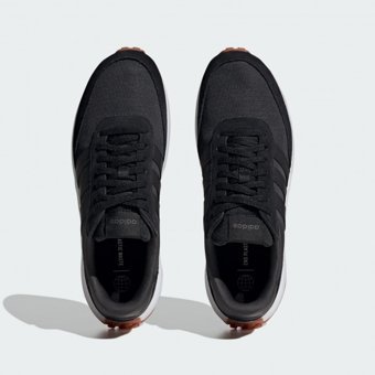 Adidas Run 70S Lifestyle ID1876 Bağcıklı Erkek Koşu Ayakkabısı Siyah