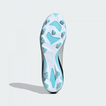 Adidas X Crazyfast Messi.4 IE4072 Bağcıklı Çivili Krampon Gümüş