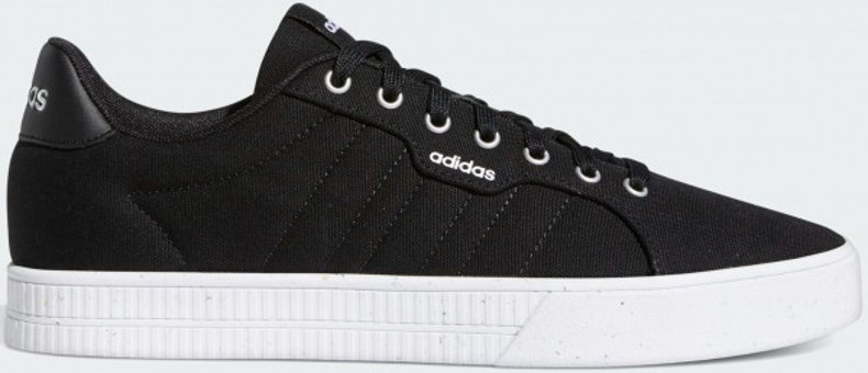 Adidas Daily 3.0 Eco Sustainable Lifestyle Skateboarding Recycled Rubber Sustainable Upper GY5487 Bağcıklı Erkek Günlük Ayakkabı Siyah
